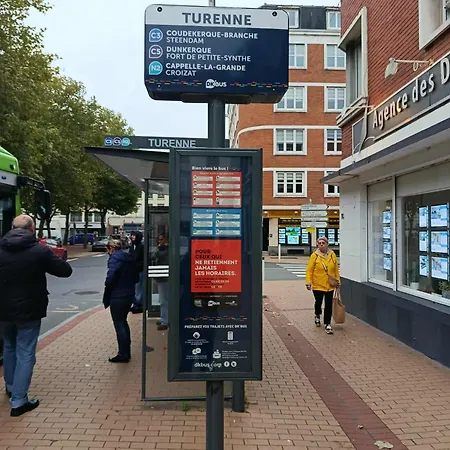 Escale A Malo Dunkerque, Capacite 2 Personnes, Digue De Mer, Aquae Mare 아파트 *